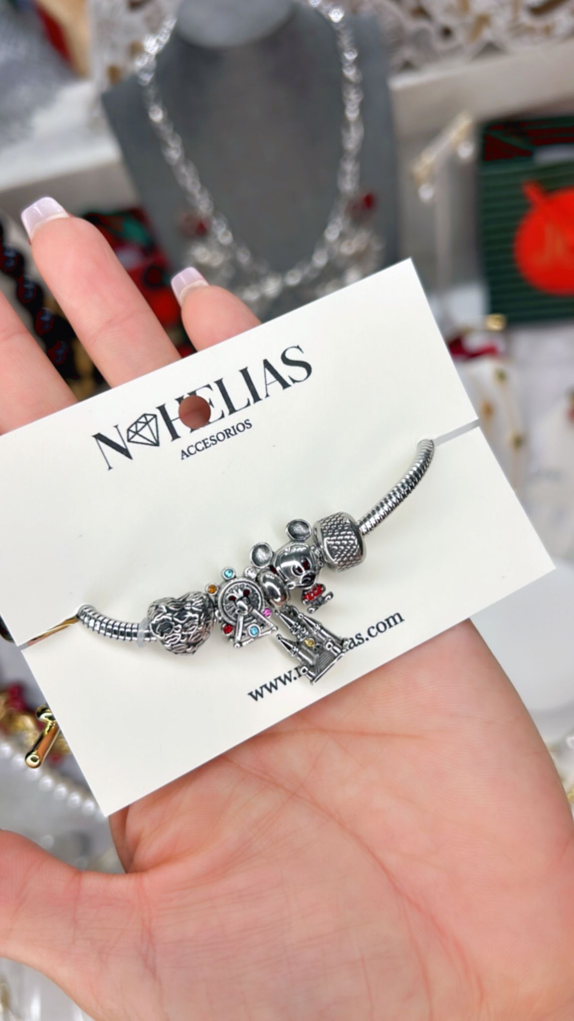 Pulsera charms Mickey Castillo 4147