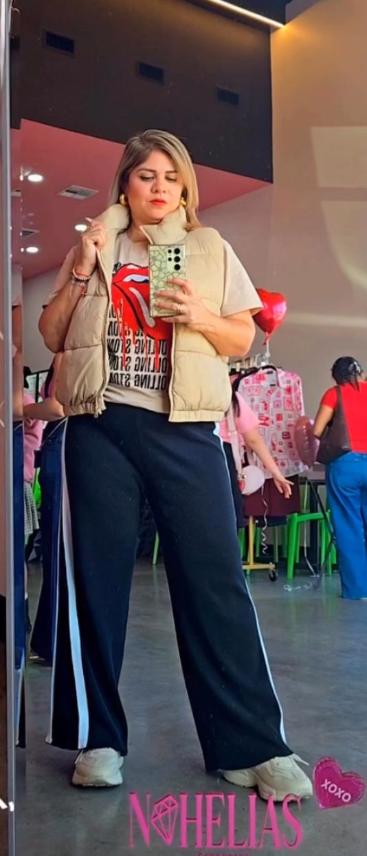 PUFER VEST plus size COLOR NUDE 4792