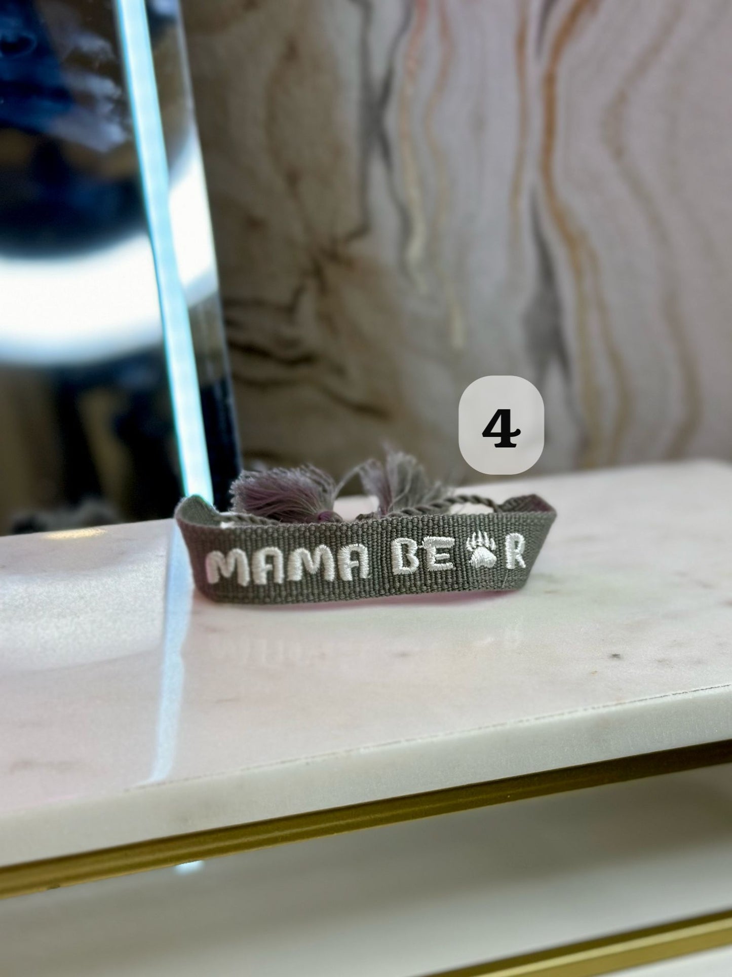 Pulseras tejidas día de las madres