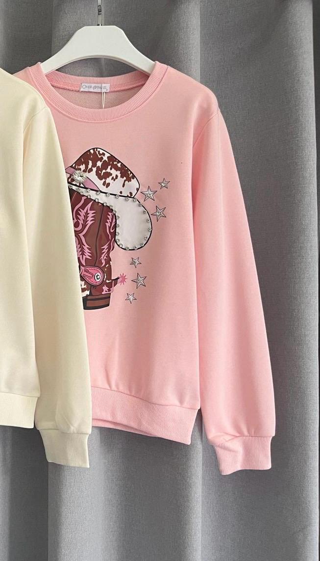 Sueter Cowboy Boots T627