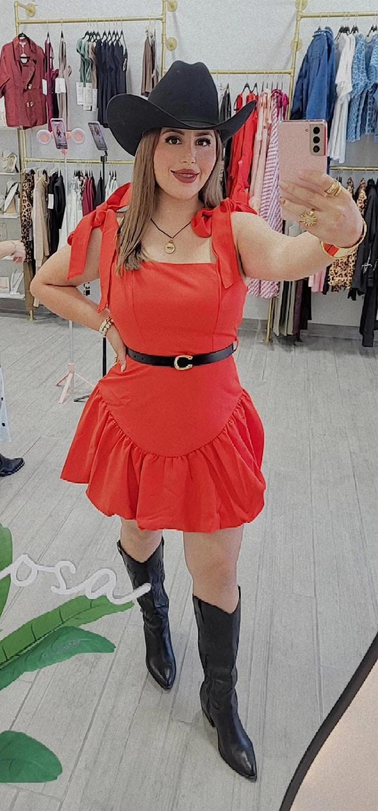 Vestido Rojo 9833