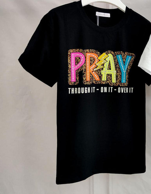 Blusa Pray color negro 8012