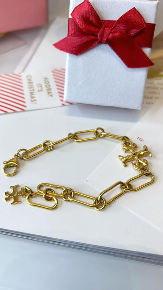 Pulsera TB Dorada