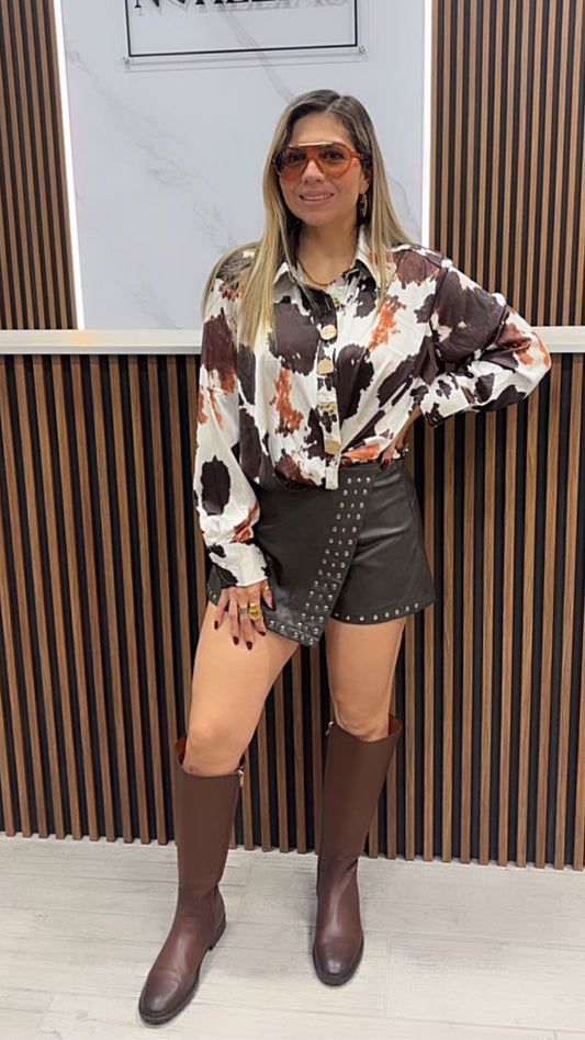 Falda Piel Studs Jackson08