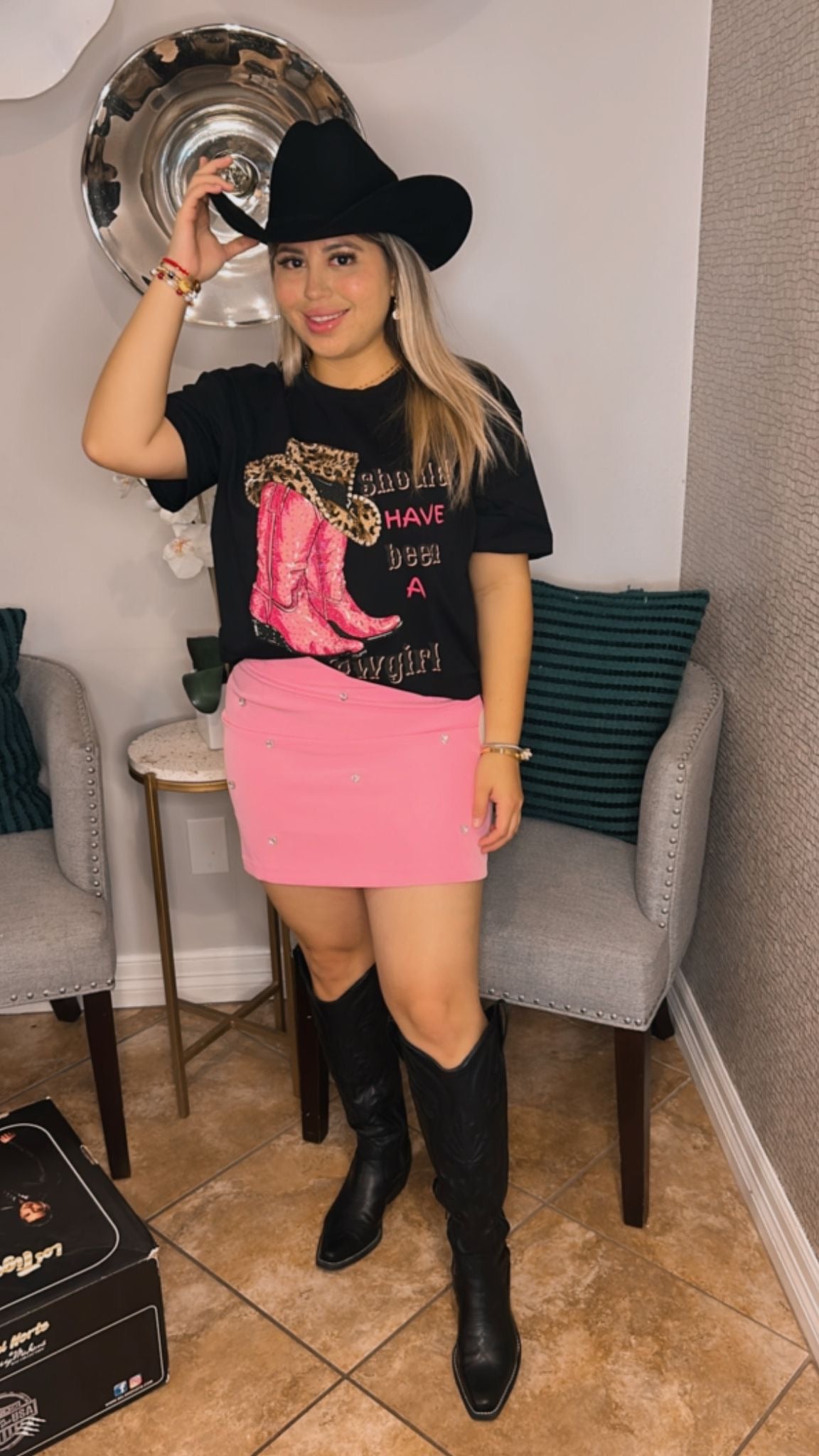 Blusa pink Cowboy 8399