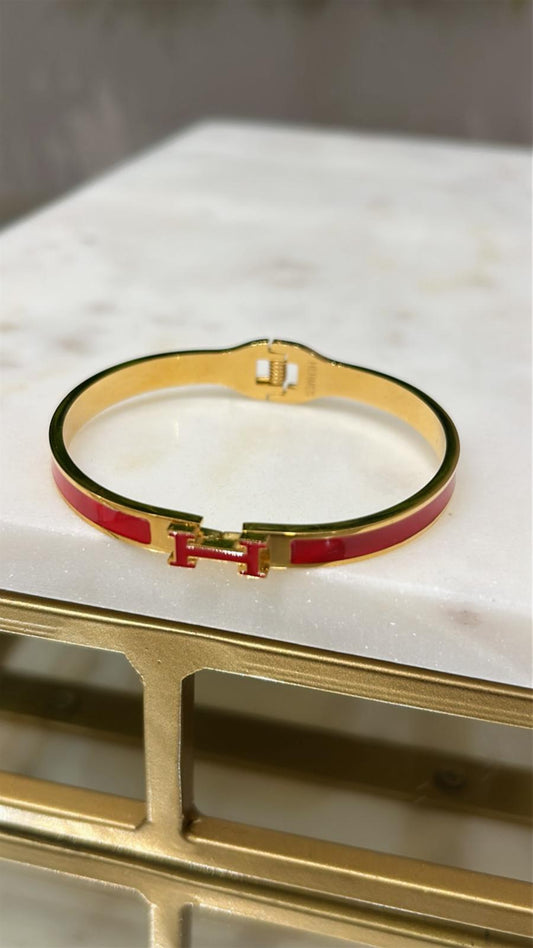 Pulsera H roja