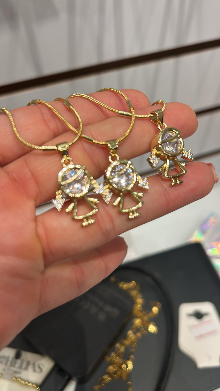 Collar hija piedrita