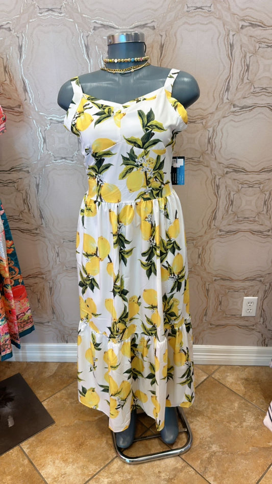Vestido Limon Verano 20120