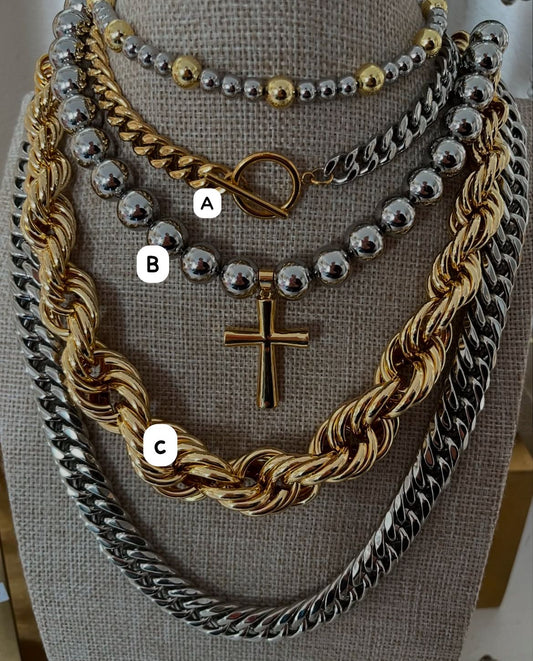 Collar combinado B y C