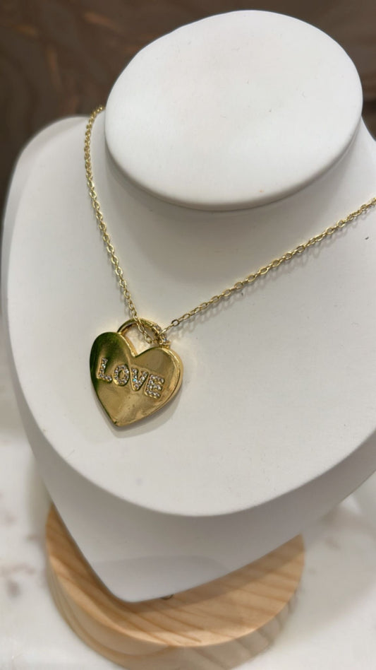 Collar Love candado