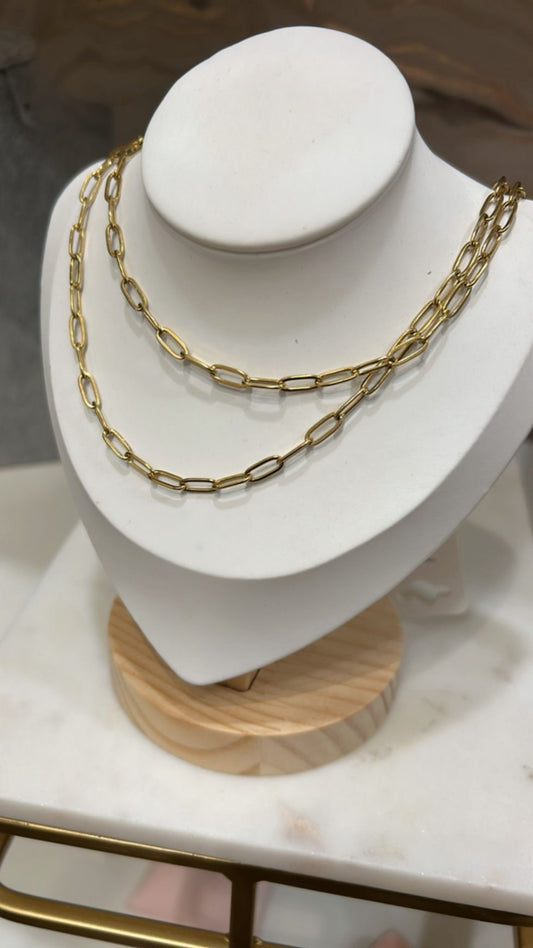 Collar clip delgado