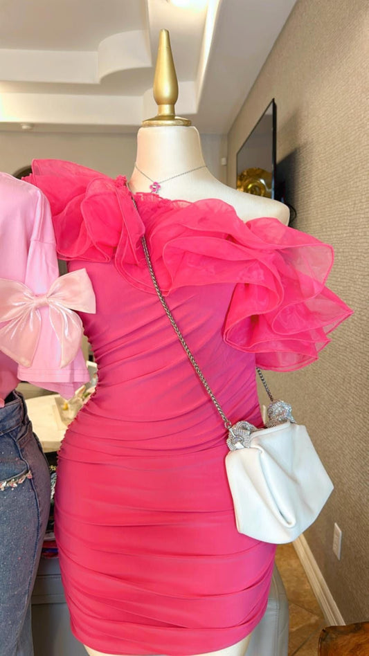 Vestido Rosa Barbie #5528