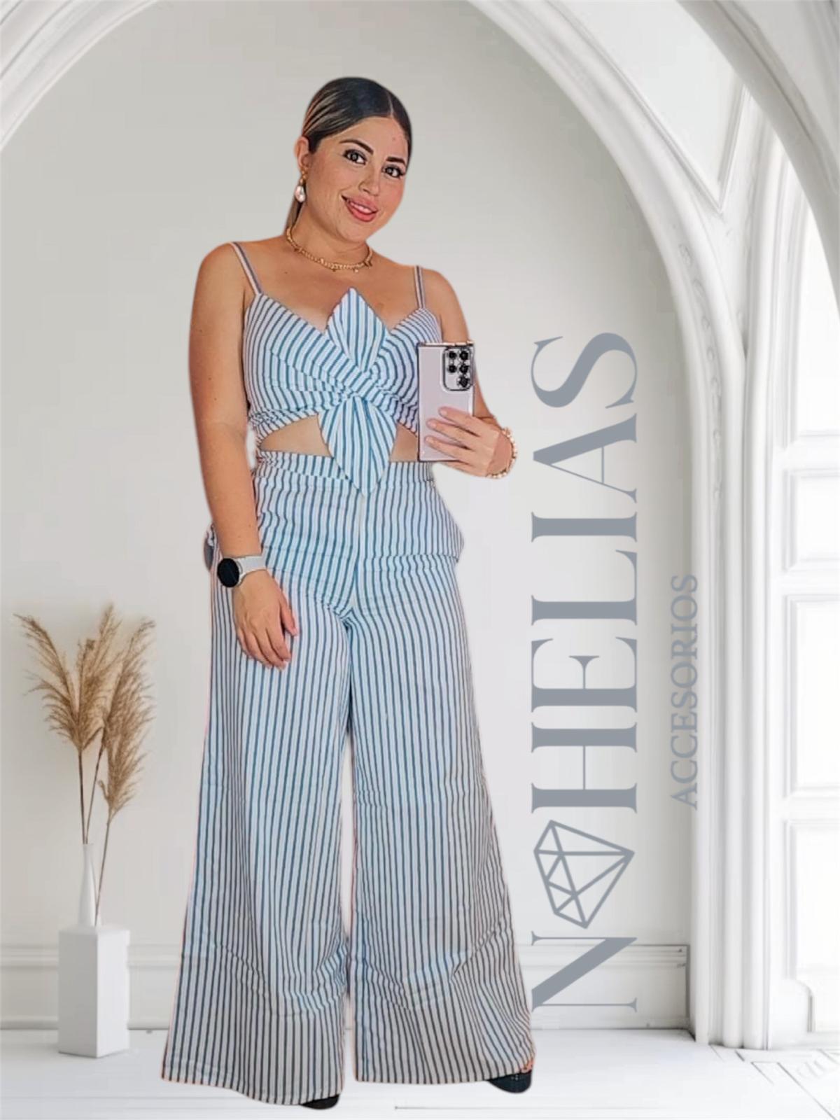 SET VERANDA 2007 
Off white / Lt blue