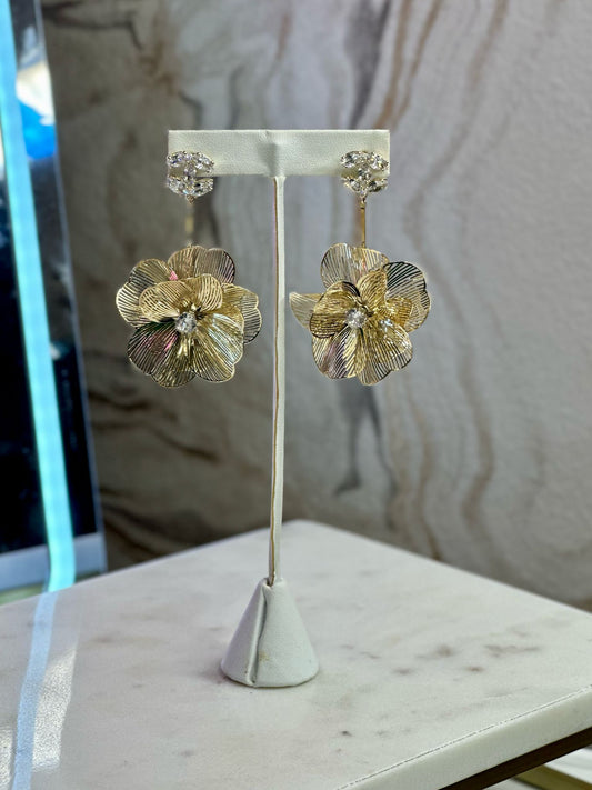 Aretes CC flor
