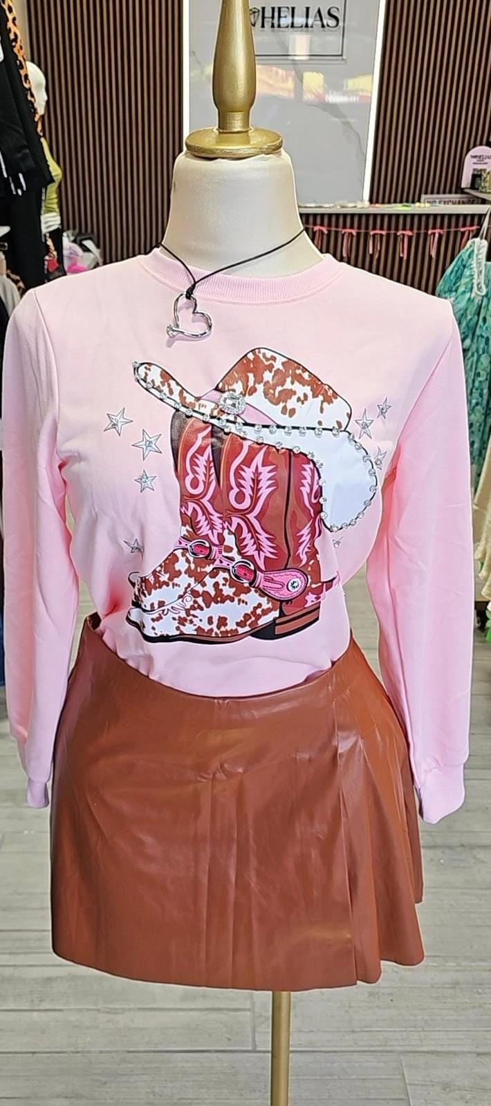 Sueter Cowboy Boots T627