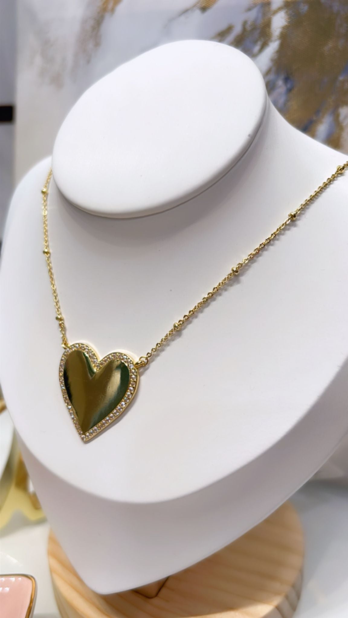 Collar Corazón Aria #C003