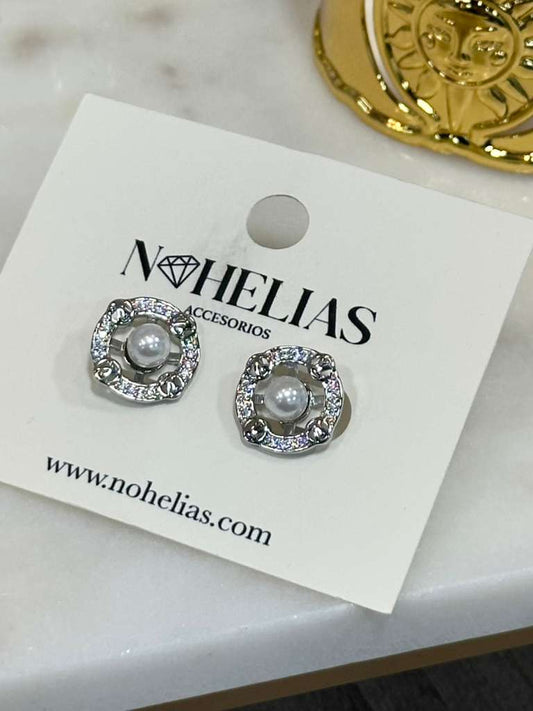 Aretes LV perla