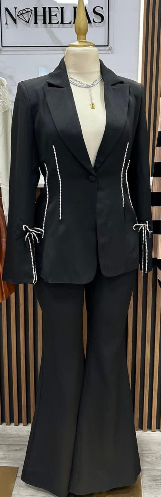 Set Bow negro (8589)