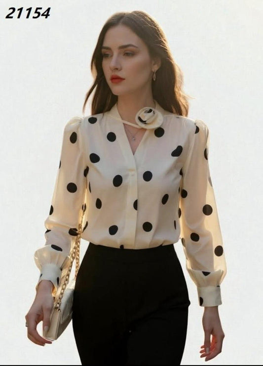Blusa Polka Dots 21154