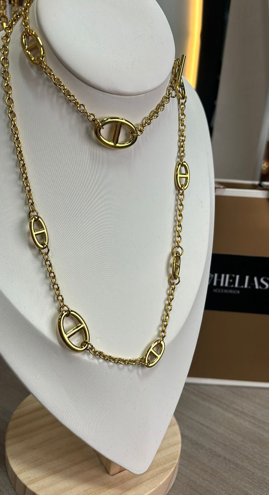 COLLAR ESLABON GOLDEN