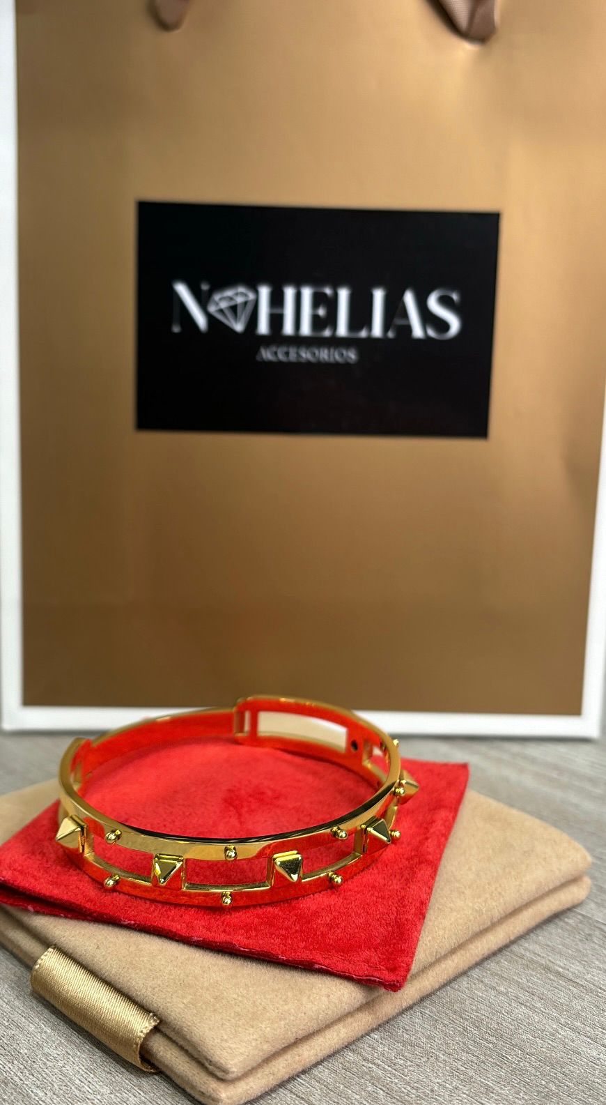 Brazalete Gold Spike