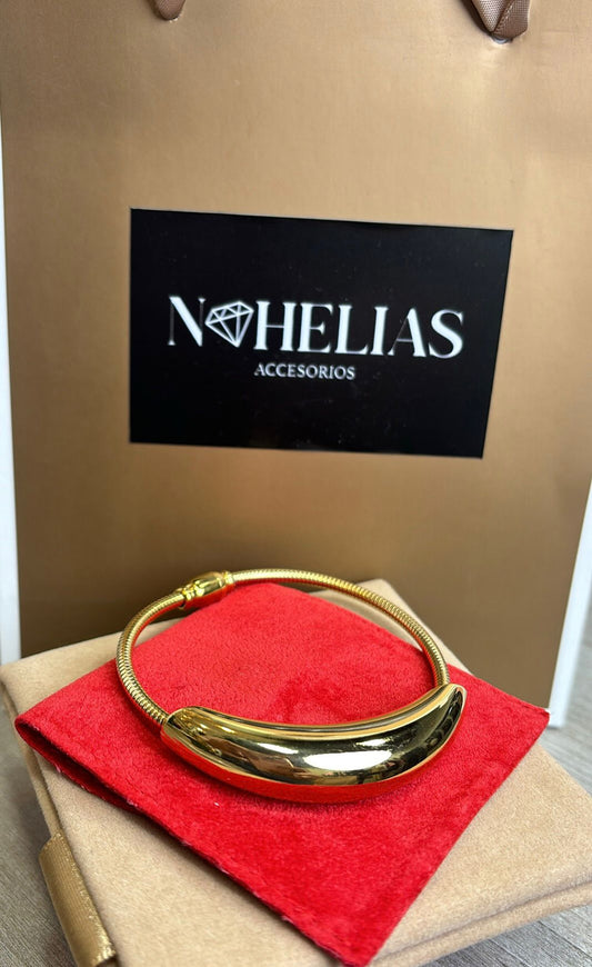 Brazalete Curva dorada