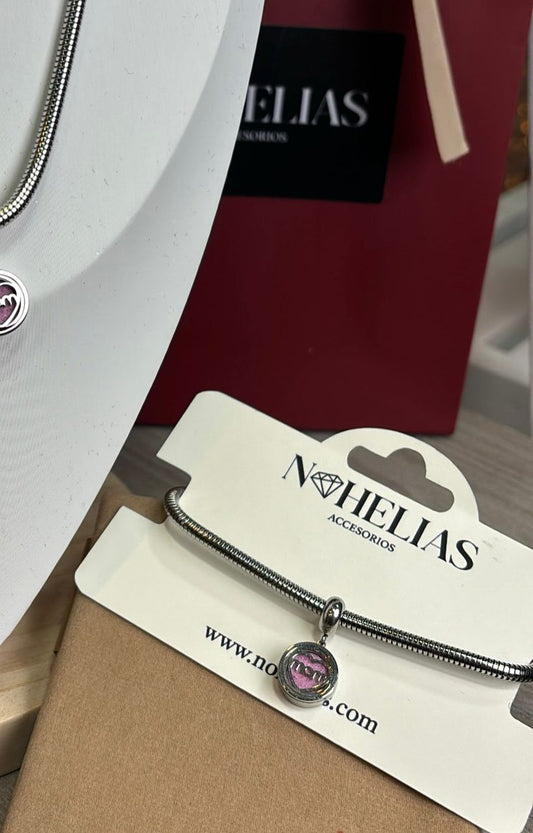 Pulsera mom plateado