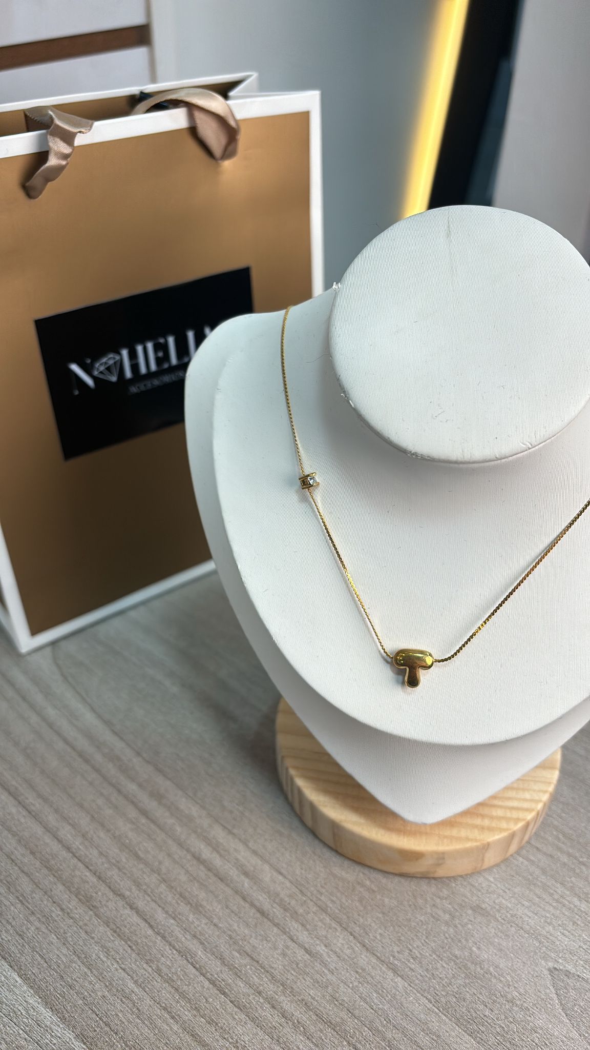 Collar Inicial Bubble