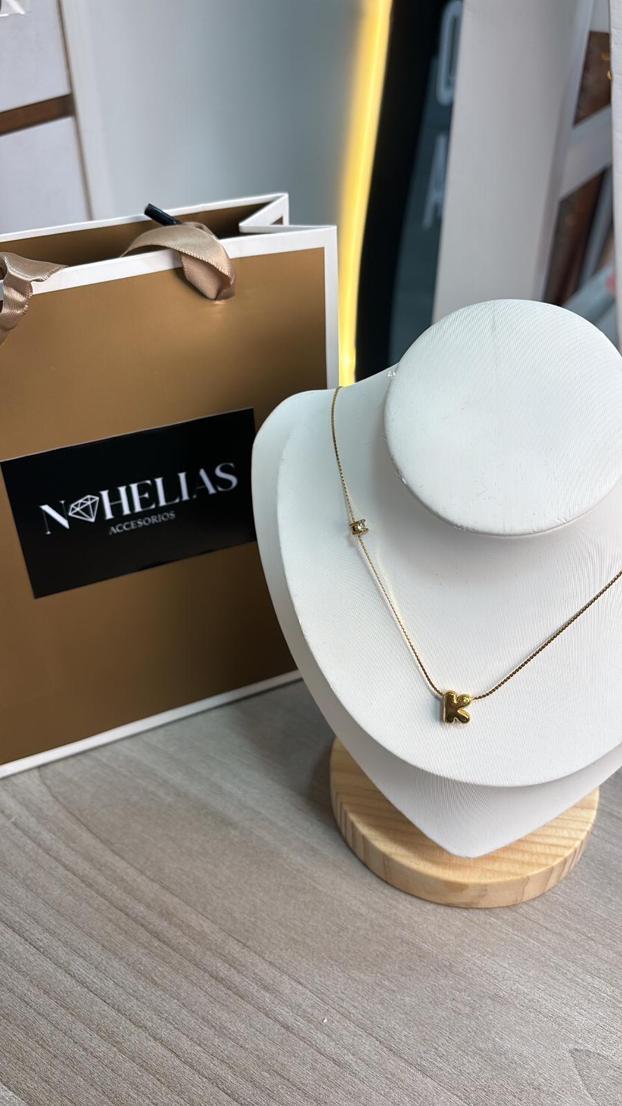 Collar Inicial Bubble