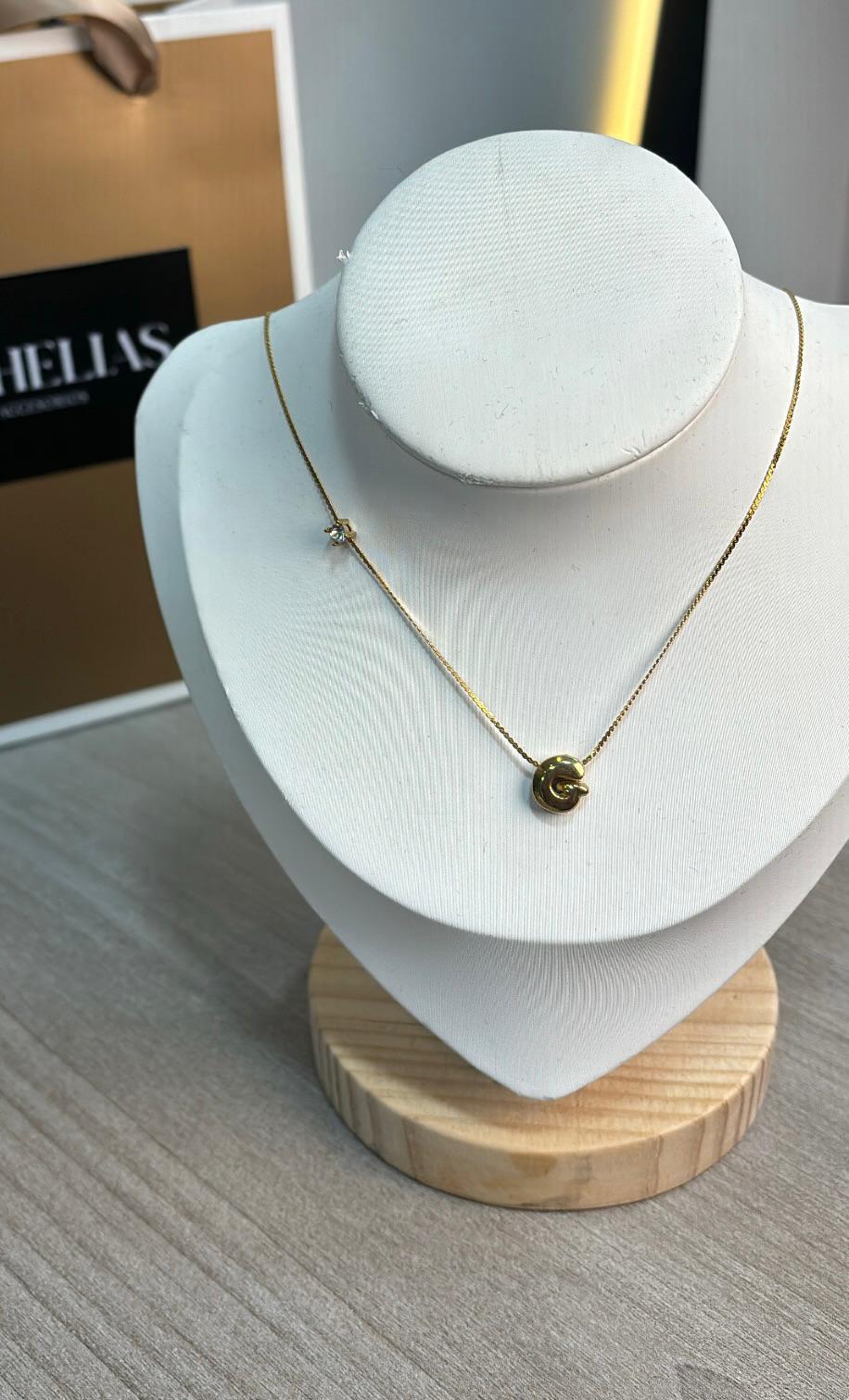 Collar Inicial Bubble